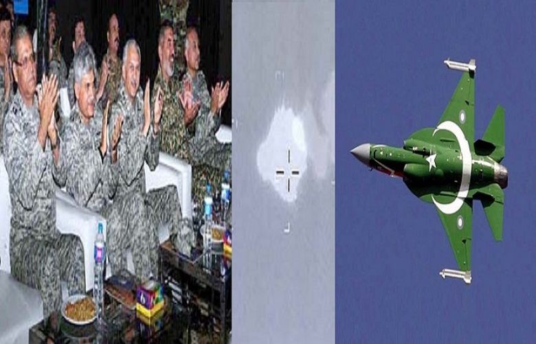 Air Chief Witnesses Live Missile Firing Of JF-17 Thunder