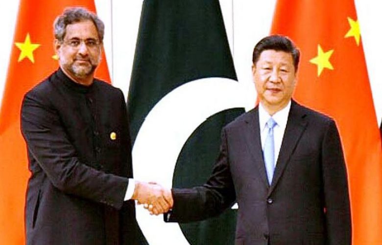 PM Abbasi , Chinese President reaffirm to take bilateral relations to new heights