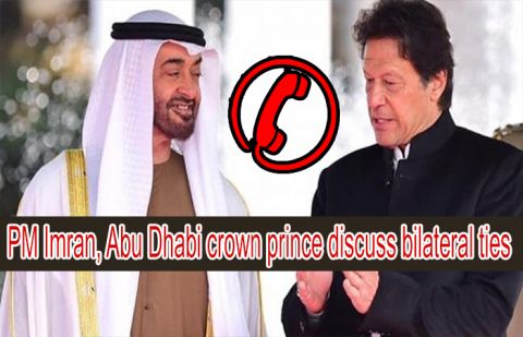 PM Imran, Abu Dhabi crown prince
