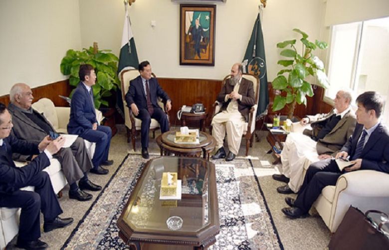  MRDL Saindak President Wang Jicheng and Chairman HeXuping in Quetta, Chief Minister Balochistan Jam Kamal Khan Alyani