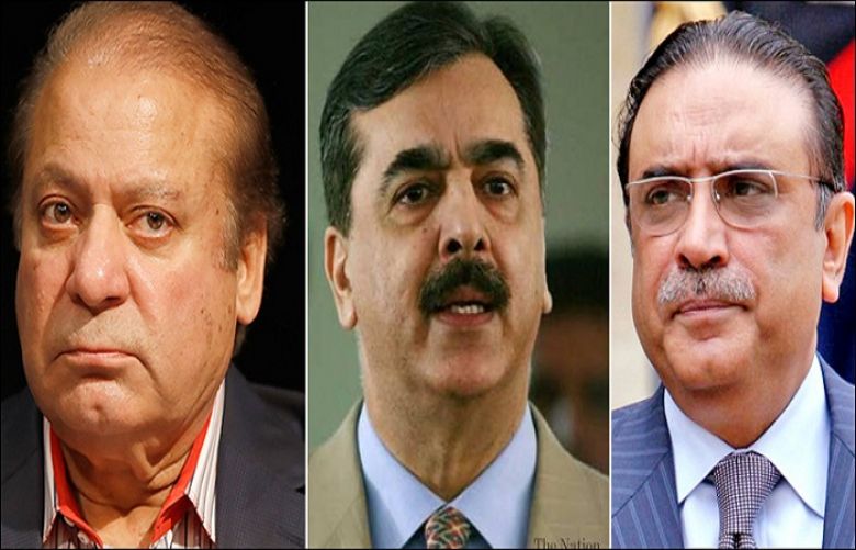 NAB approves filing fresh graft references against Nawaz, Zardari, Gilani