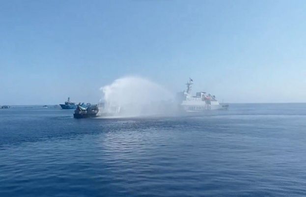 Philippines accuses China of new water cannon attacks in South China Sea