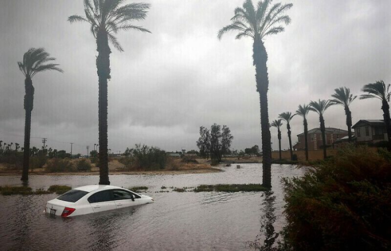 اشنکٹبندیی طوفان ہلیری نے کیلی فورنیا – SUCH TV پر تباہی مچا دی۔