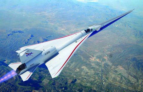 NASA's X-59 'quiet' supersonic jet