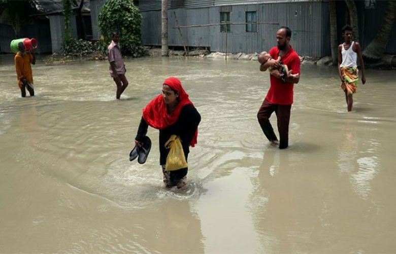 More than 60 killed, hundreds of thousands displaced by flooding in Bangladesh