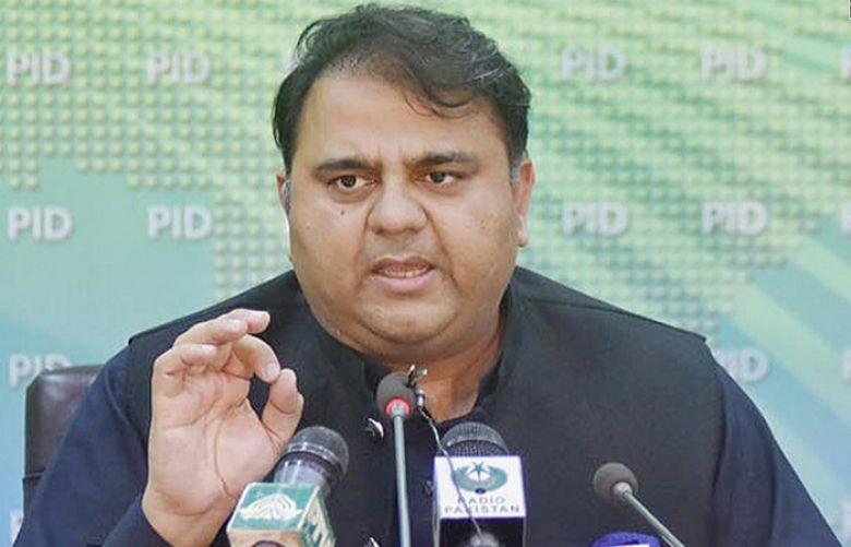 Information Minister Fawad Chaudhary