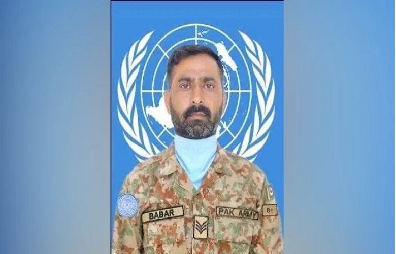 Pakistani soldier martyred in Congo: ISPR