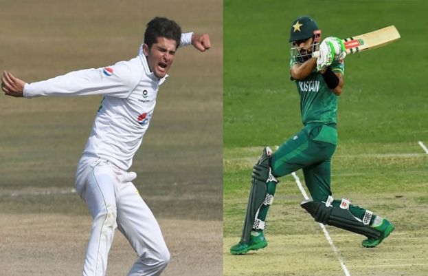 Pakistan captain Babar Azam and fast bowler Shaheen Shah Afridi