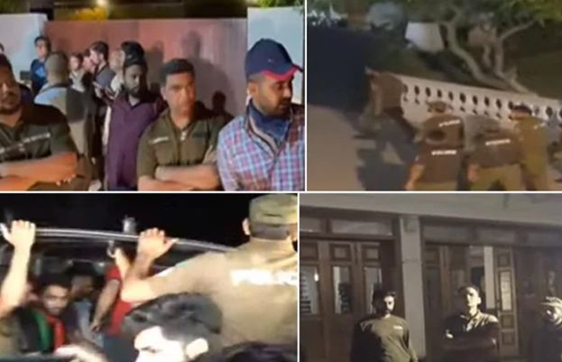 Punjab Police raid houses of several PTI leaders ahead of 'Azadi March'