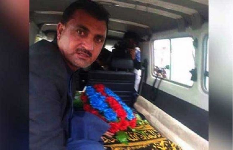 Pakistani officials receive SP Tahir Khan’s body from Afghan officials