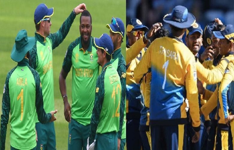 South Africa won the toss and chose to field against Sri Lanka.