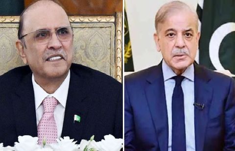 President Asif Ali Zardari and Prime Minister Shehbaz Sharif
