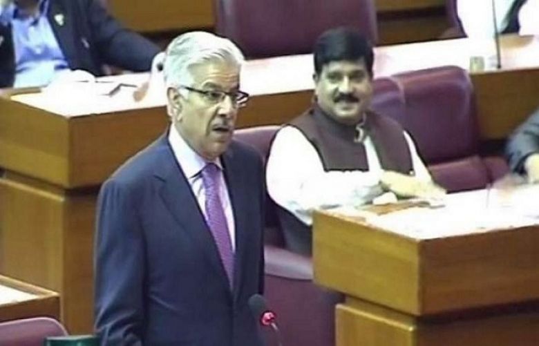 Never used bad words for anyone even for Musharraf: Khawaja Asif 