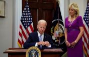 US president Biden signs new gun control bill into law