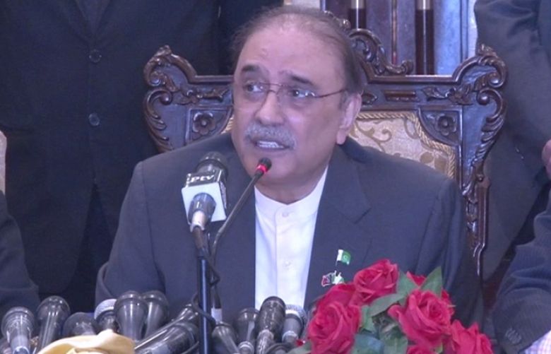 PPP co-chairman and former president Asif Ali Zardari