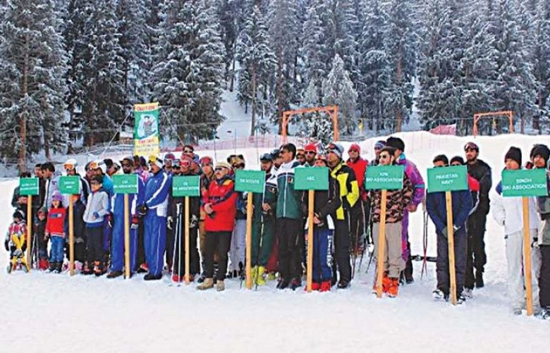 international skiers arrive in Pakistan for ski races at Naltar