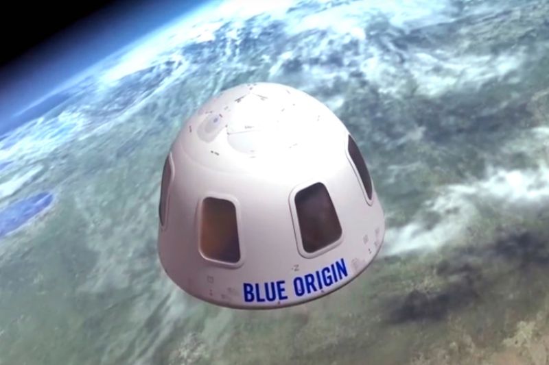 Space race: Blue Origin carries out 4th crewed spaceflight