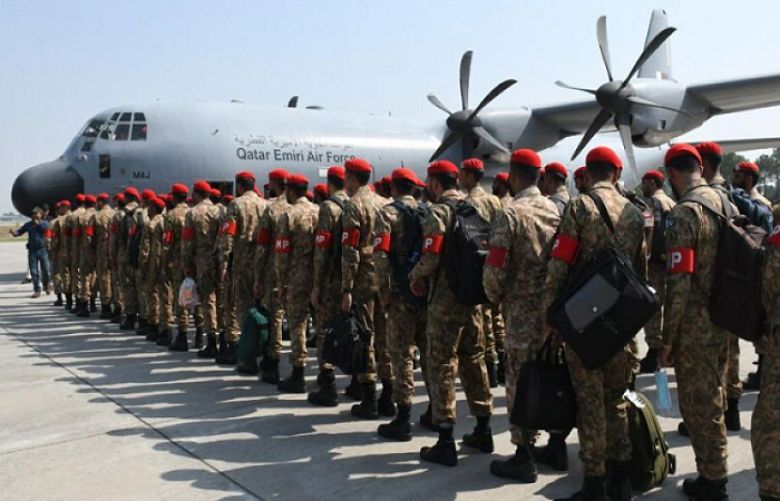 FIFA World Cup 2022: Pak Army troops leave for Qatar to provide security
