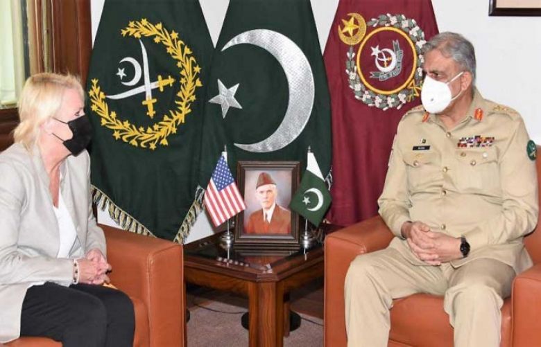 US Chargé d’affaires Aggeler had called on Chief of Army Staff General Qamar Javed Bajwa at the General Headquarters in Rawalpindi