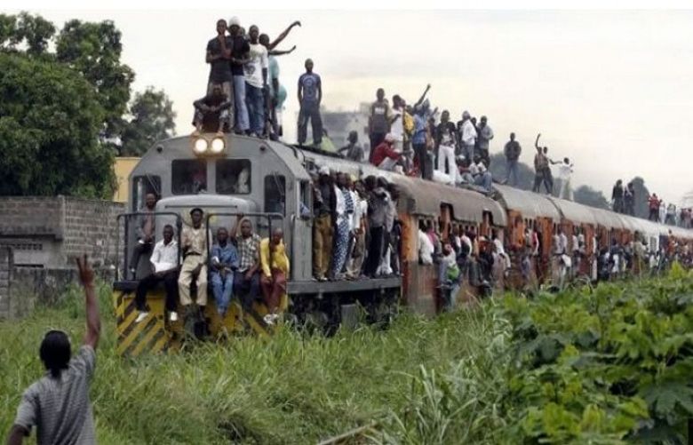 50 killed in train derailment in southeast DR Congo