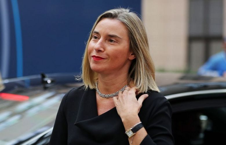 EU high representative Federica Mogherini