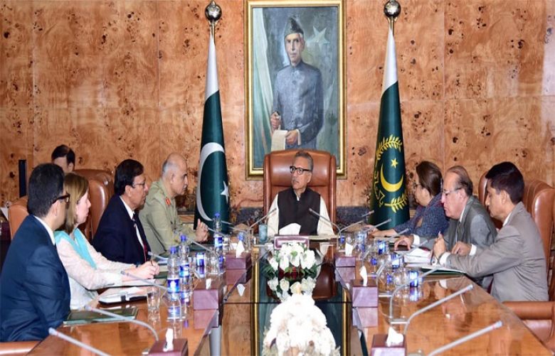 Better health facilities to people government&#039;s top priority, President Alvi