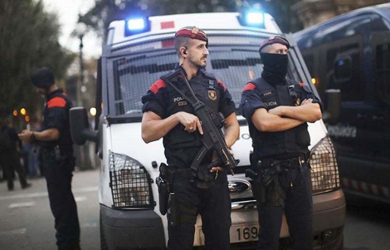 Spain police officers