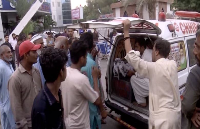 Man kicks the bucket after power wire falls on his bike in Karachi