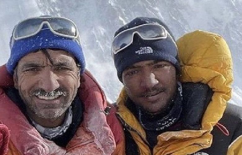 Son of Ali sadpara Sajid summits the mighty K2