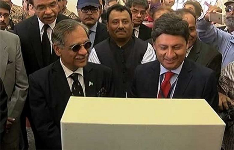CJP inaugurates Sewerage water treatment plant in Karachi
