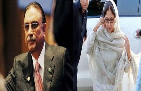 Court extends judicial remand of Zardari, Faryal