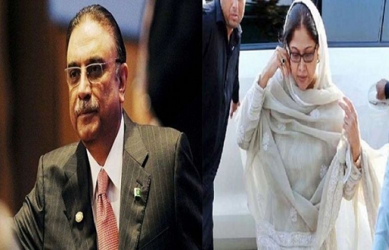 Court extends judicial remand of Zardari, Faryal