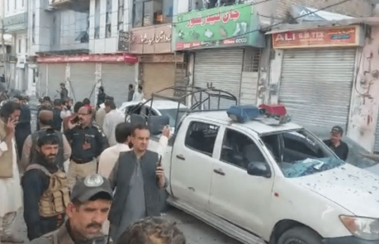 Attack on police mobile in Kohat