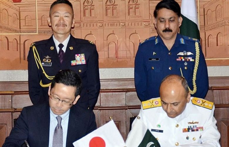 Pakistan, Japan sign MoU on defence cooperation