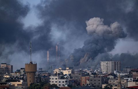 Civilians pay heavy price as Israel strikes from above and below in Gaza