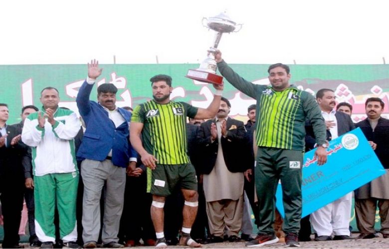 Pakistan Green has won the international Kabaddi Takra