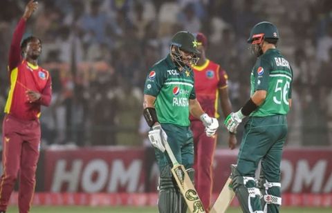 Pakistan on course for big total against West Indies in second ODI