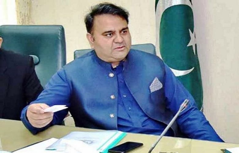 Federal Minster for Information and Broadcasting Fawad Chaudhry