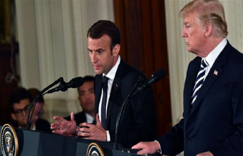 The US and French presidents