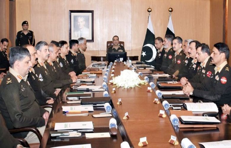 Corps Commanders’ Conference 