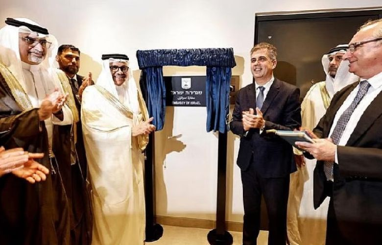 Israel opens Bahrain embassy, three years after normalising ties