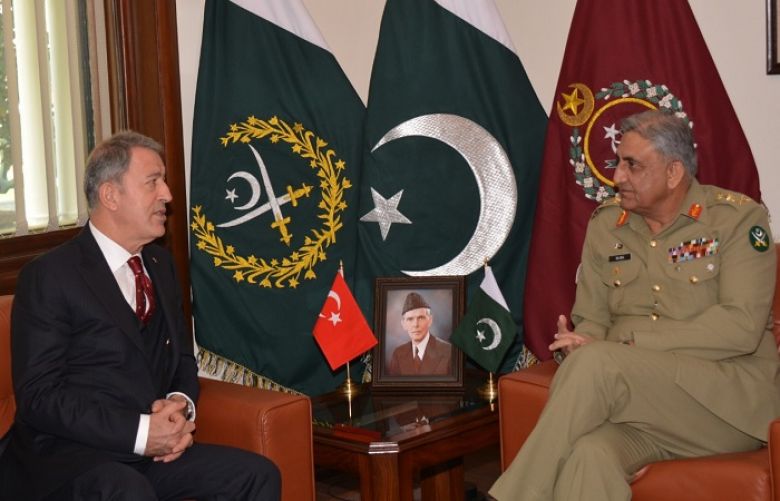 Turkish Defence Minister, COAS discuss bilateral defence cooperation