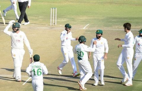 Nauman, Shaheen star as Pakistan close in on Test series win