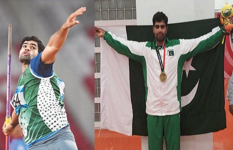 Pakistan’s javelin thrower Arshad Nadeem