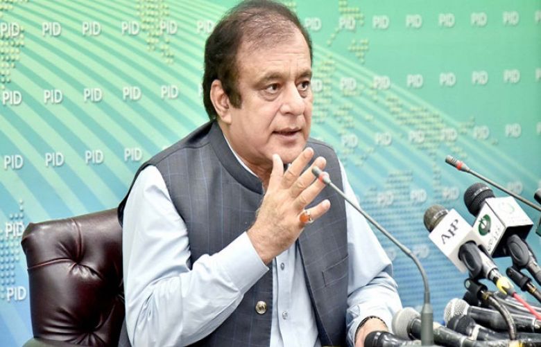 Federal Minister for Information and Broadcasting Shibli Faraz