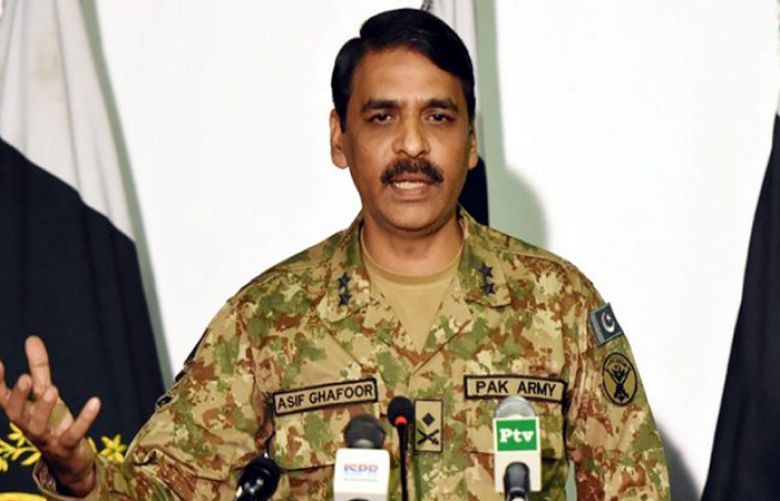 DG-ISPR Maj Gen Asif Ghafoor