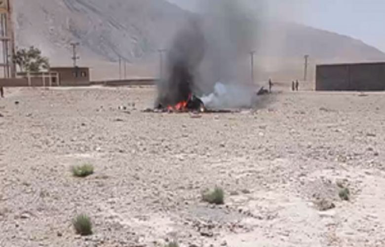 Army aviation helicopter crashes in Quetta