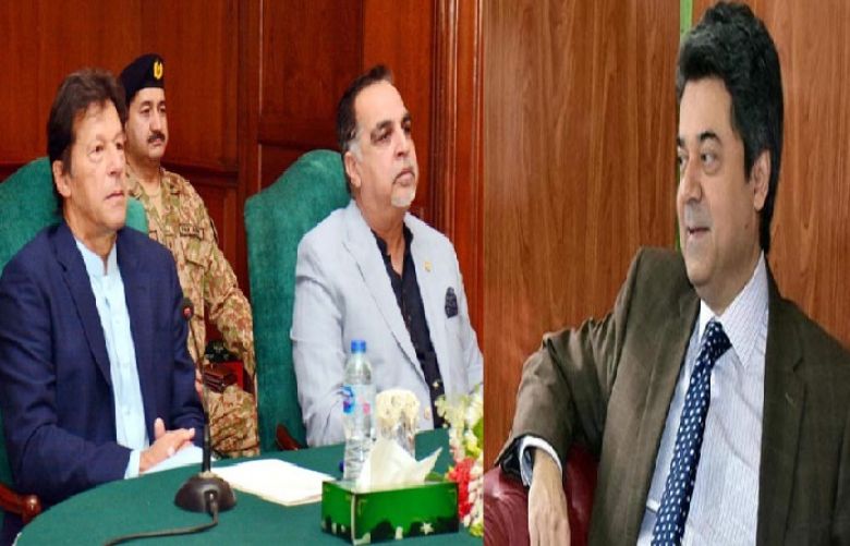 Governor Sindh Imran Ismail and Federal Minister for Law and Justice Farogh Naseem met with Prime Minister Imran Khan