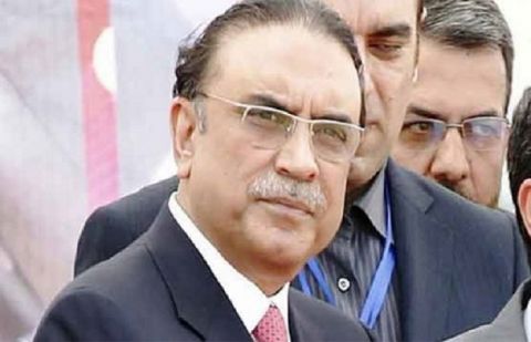 Former president Asif Ali Zardari