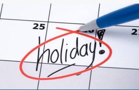 announcement to end Saturday and Sunday holidays